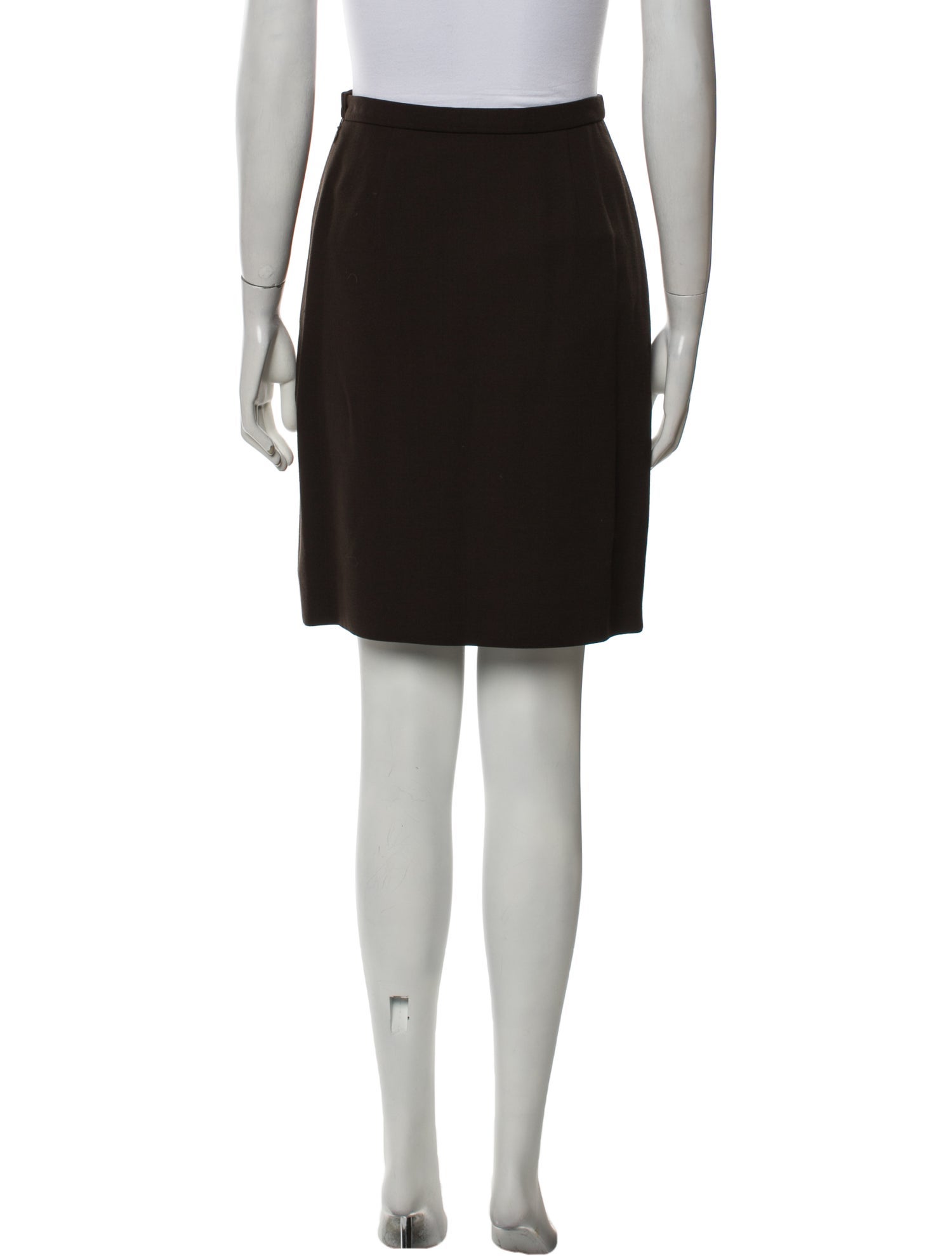Giorgio Armani Wool Knee-Length Skirt